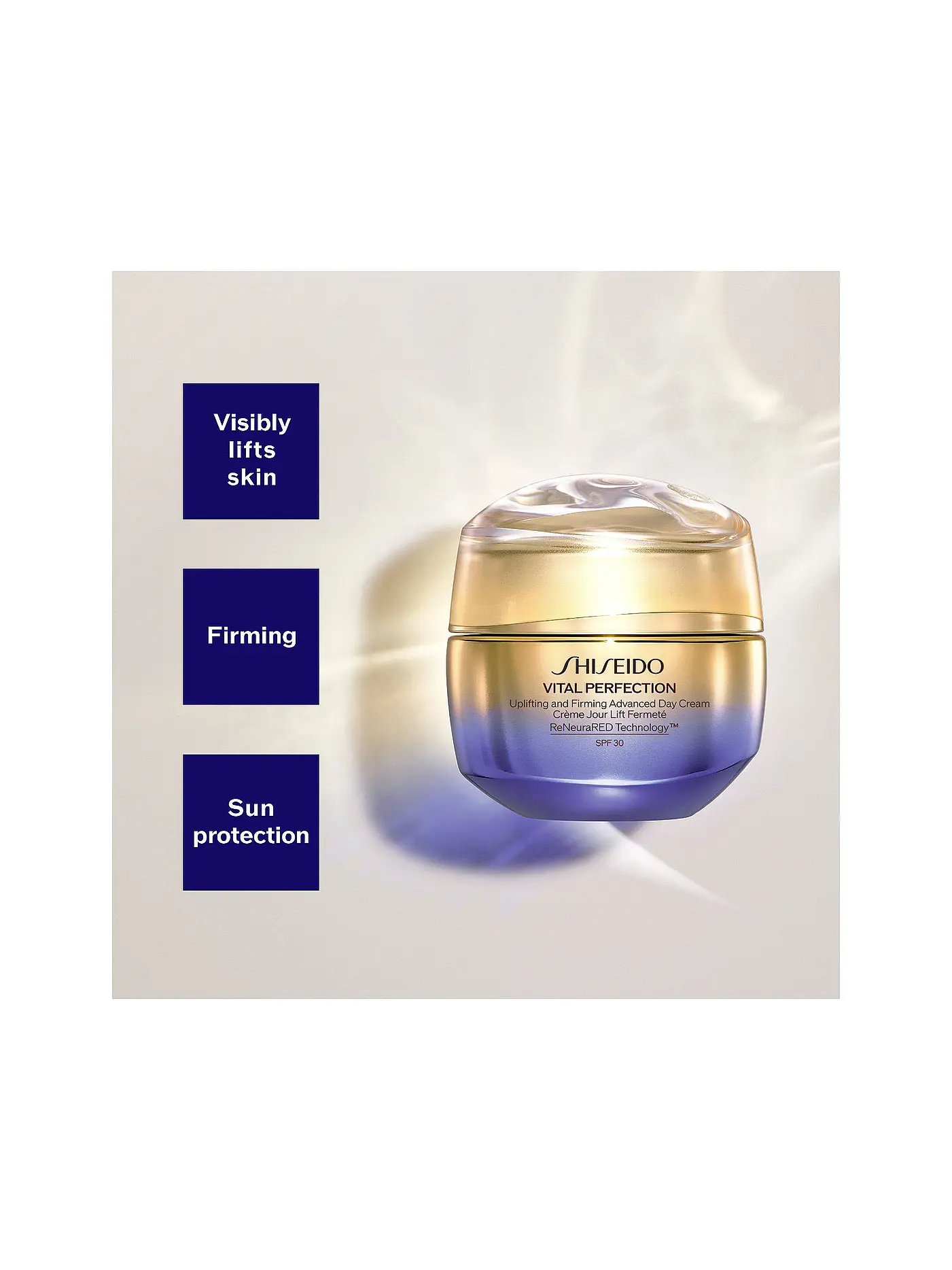 SHISEIDO | Gesichtscreme - Vital Perfection Uplifting and Firming Advanced Day Cream SPF30 50ml | 